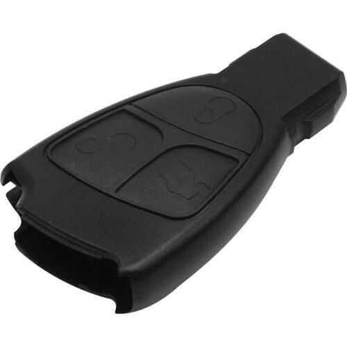 Uxcell 3 Buttons Key Fob Remote Case Shell Replacement for Mercedes Benz