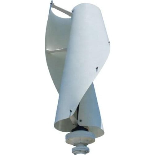 Vertical wind solar generator system 500w 600w 12v 24v 48v wind turbine generator for roof mounted