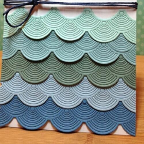 Wave Line Metal Cutting Dies Stencils for DIY Scrapbooking Album Paper Card Decorative Craft Embossing Die