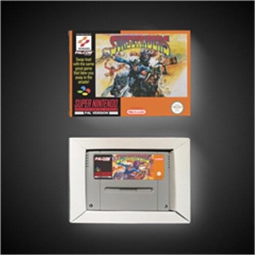 Sunset Riders - EUR Version Action Game Card with Retail Box