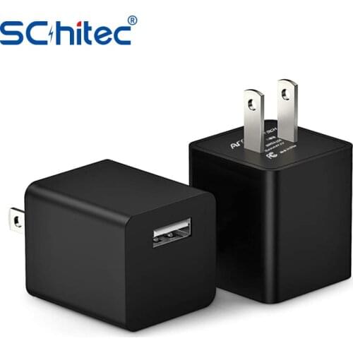 Schitec 5V 1A USB Charger for IPhone X 8 7 IPad Fast Wall Charger EU Adapter for Samsung S9 Xiaomi Mi 8 Mobile Phone Charger