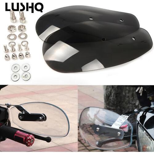 For bmw gs 1200 lc honda rc51 benelli leoncino kawasaki zzr 600 yamaha xt660x Motorcycle handguards windshield Hand guard kit