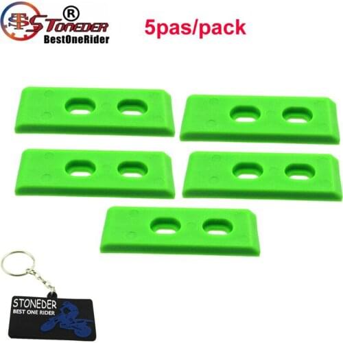 STONEDER Green Nylon Chain Slider Swing Guard Protector Guide For 50cc 70cc 90cc 110cc 125cc 140cc 150cc 160cc Pit Dirt Bikes