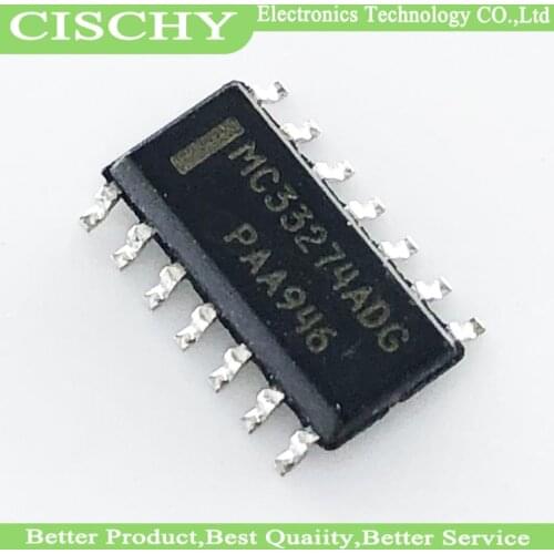 5pcs/lot MC33274ADG MC33274AD MC33274 SOP-14 In Stock