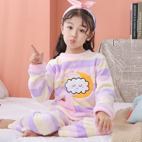 2021 Fashion Homewear Fashion Cotton Baby Boy Clothes Sets For Girls Clothing Toddler Childrens Winter Suit For 3-10 Years Old