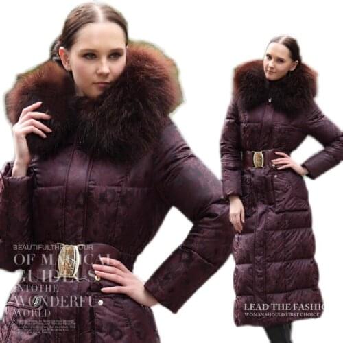 2021 Winter Goose Down jacket women Down Jackets Womens X-long size thickened Winter coat slim Outerwear Fashion outerwear