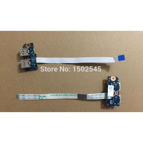 Free Shipping Genuine New Original Notebook USB Board for HP 4430S 4431S 4435S 4436S 4330S 4331S 4335S 4336S USB Interface Board