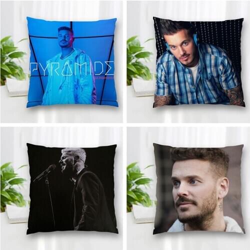 Hot Sale Custom Decorative Pillowcase M Pokora Square Zippered Pillow Cover Best Nice Gift 20X20cm 35X35cm 40x40cm