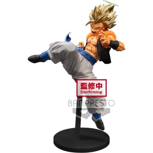 BANDAI Banpresto DRAGON BALL BOS SP 9 Gogeta Super Saiyan Blood Anime Figure Toys