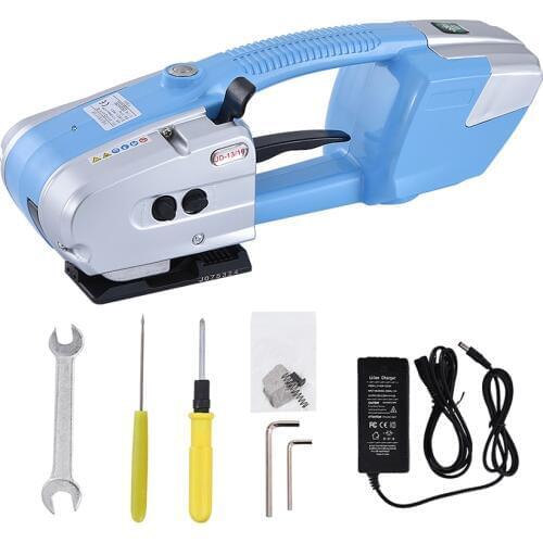 Battery strapping tools hand held PP PET strapping machine plastic belt packaging battery strap width13-16mm JD16