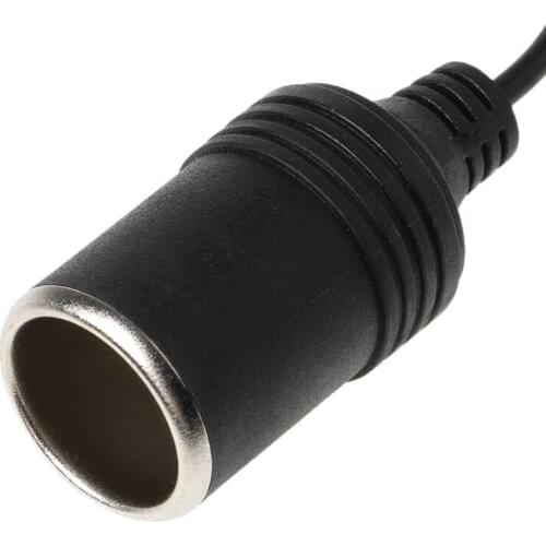 USB C PD Female Type C Male to 12V Car Socket Power Cable with Voltage Display QXNF