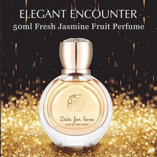 Red Dieny 50ml Fresh Jasmine Fruit Perfume Long Lasting Rose Fragrance Perfume for Women Protable Liquid Sprays Famale Makeup