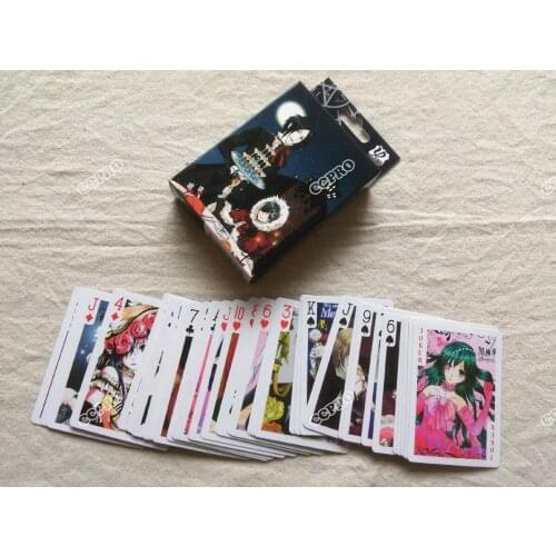 Colorful Poker Cards with Japanese Anime BLACK BUTLER Sebastian&Ciel Phantomhive