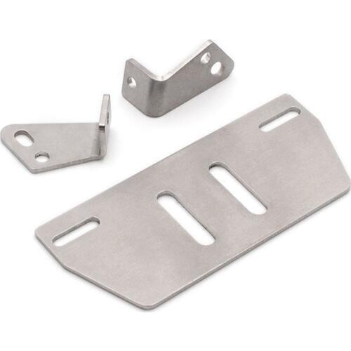 KYX Racing Stainless Steel Frame Protector Chassis Guard Board for 1/10 Rc Crawler Axial SCX10 II 90046 Traxxas TRX-4 TRX4
