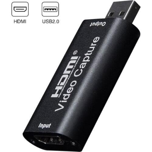 1080P 30FPS Mini Video Capture Device HDMI-compatible Audio Video Capture Card Full HD USB 2.0 Game Recording Live Streaming Box