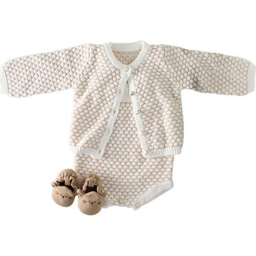 New Knitted Baby Girl Romper Cotton Infant Jumpsuit Baby Rompers Princess Baby Onesie Toddler Newborn Baby Girl Clothes