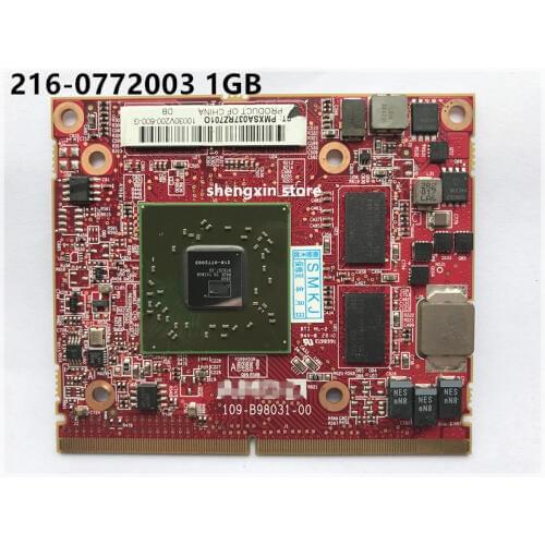 Original M5800 216-0772003 HD 5730M VGA Video Graphic card 1GB DDR5 109-B98031-00 FOR Laptop dell M15X M17X