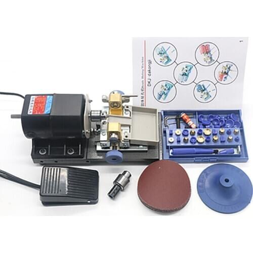 220V 320W Pearl Puncher Polisher Amber Beeswax Wooden Beads Jade Olive Beads Bucket Beads Polishing Drilling Machine