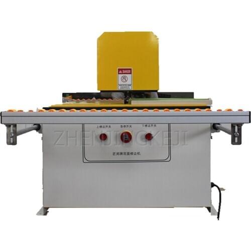 Semi-automatic Woodworking Machinery Desktop Top And Bottom Double-sided Curved Straight Line Trimming Machine Home Decoration