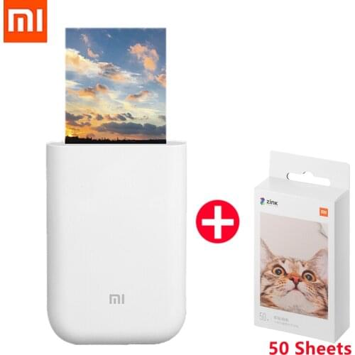 Xiaomi Photo Paper Printer 2X3 Printing Paper ZINK Paper Pocket Photo Phone Connect Printing Paper Mini Photo Simple to use