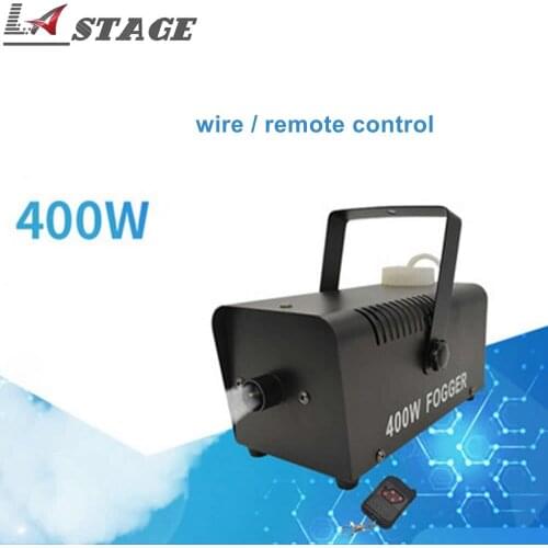 Free Shipping Wire Remote Control 400W Smoke Machines Discos Fog Machine Professional DJ Lighting Equipment