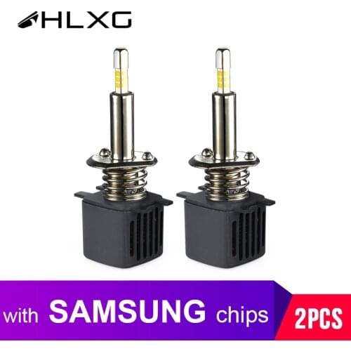 With SAMSUNG Top Brand H4 Led H7 4 Sides LED 9005 HB3 Hb4 H11 H8 H1 Bulbs Car lights 10000LM 6500k Fog Light led Automotivo 12V