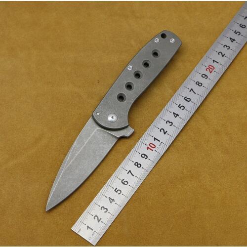 DICORIA Falcon Folding Knife M390 Blade Titannium Handle Tactical Survival Knives Hunting Camping Fishing Drills EDC Tools