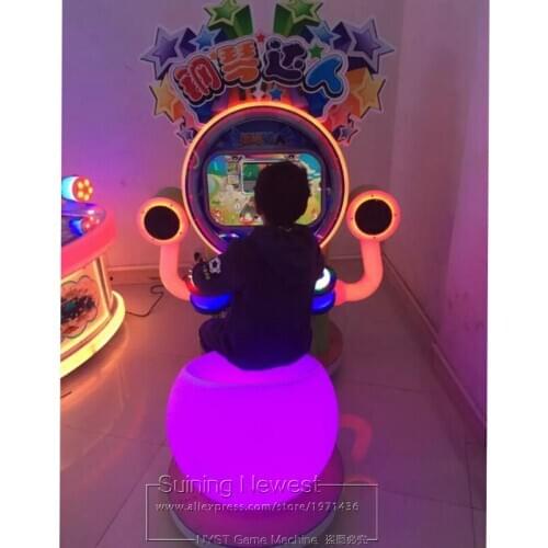 Suining Newest Piano Drum Music Amusement Fairground Kids Play Mini Coin Operated Tickets Redemption Arcade Game Machine