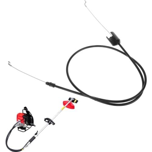 Lawn Mower Throttle Pull Engine Zone Control Cable With Z Shape Bend Garden Tool