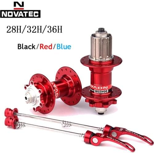 Novatec hub D041SB D042SB cubes 28 32 36 holes mtb bushing for bicycle freehub 9/10/11speed Disc Brake Mountain Bike Wheels Hub