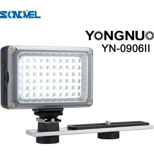 YONGNUO YN-0906 II YN0906 II 54 LED 5500K/3200K LED Video Light Lamp Photography Lighting for Canon Nikon DSLR Camera Camcorde