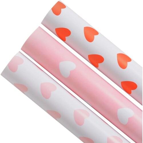 10pcs/lot Flower Wrapping Paper 60x60cm Rose Flower Bouquet Wrapping Paper Florist Gift Wrapping Material