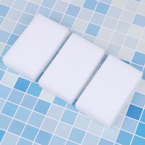 10Pcs/Lot New Arrival White Magic Sponge Melamine Cleaner Multi-Functional Kitchen Bathroom Cleaning Tools Sponge