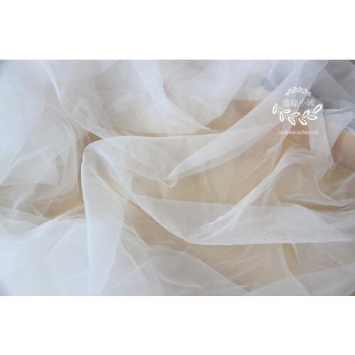 2Yard/lot Free shipping handmade diy clothes white gauze curtain lace fabric handmade cloth fabric 1.5M width