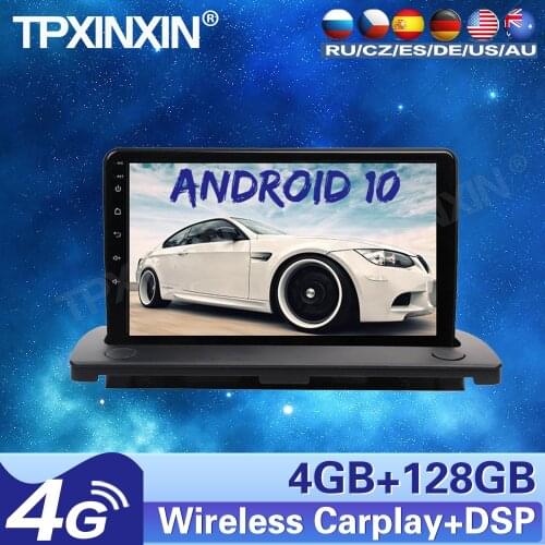 4+128G For Volvo XC90 2003-2014 Android 10.0 Car Radio Stereo Tape recordr Multimedia player GPS Navigation HeadUnit Carplay