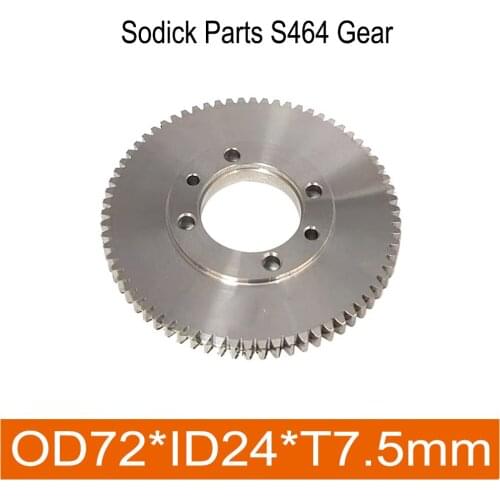 Sodick Machine Parts Upper Gear S464 72d*7.5T