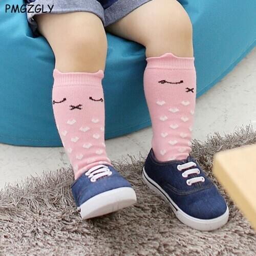 Baby Cotton Socks Knee High Long LegWarmers Cute Socks Boy Girl Children socks Knee Long unisex Toddler Socks