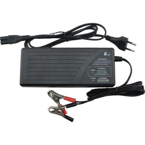 Intelligent 24V 8 cell LiFePO4 battery charger 2.8A Micro-chip control indicating charge status
