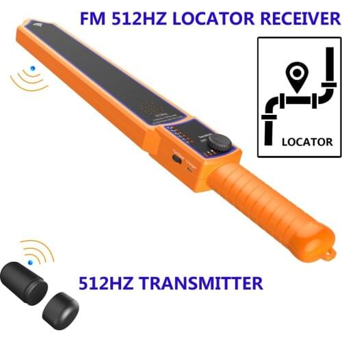 17MM Pipe Camera 512Hz Transmitter and Locator Receiver Sonde Pipe Sewer Drain Camera for repair replace