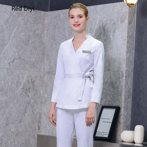 SPA clubs spa technicians beauty salons beauticians masseurs overalls Suit