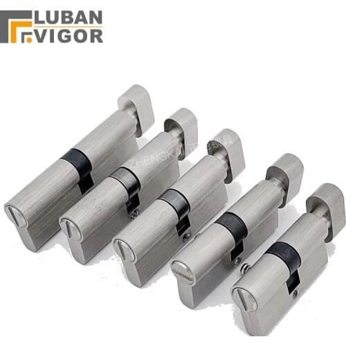 Customized product,Door lock cylinder core ,2locks with 5 same keys,height 32mm,length 70mm,Interior door lock cylinder