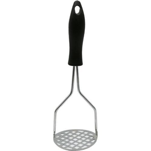 Stainless Steel Potato Masher With Broad Mashing Plate For Smooth Mashed Potatoes Fruit Vegetable Tools Press Crusher