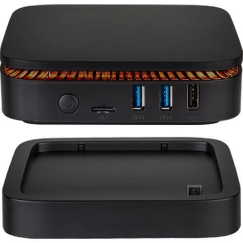 Factory Mini PC Windows 10 mini Computer Fanless PC 4G 64G RAM Intel Celeron Apollo Lake J3455 2.4G/5G WiFi 4K Desktop Computer