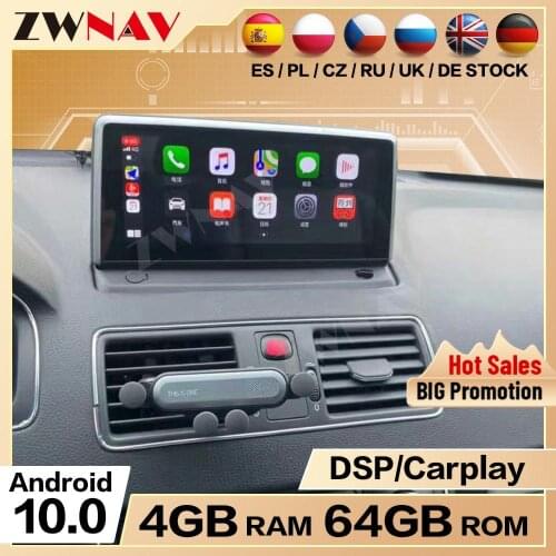 IPS Screen Carplay For VOLVO XC90 Android 10.0 Multimedia Stereo Player Auto Radio Video Audio GPS NavigationReceiver Head Unit