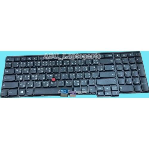 New Portuguese Czech Canadian French Thai Arabic Russian Keyboard For LENOVO IBM Thinkpad T540 T540P T550 T560 P50s Black Point