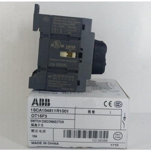 New In Box For ABB OT16F3 Switch Disconnector free shipping