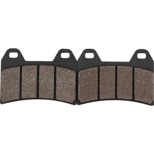 Cyleto Motorcycle Front and Rear Brake Pads for BENRLLI 2 UE 750 2009 2010 TNT 899 TNT899 Tornado Tre 2007 2008-2010