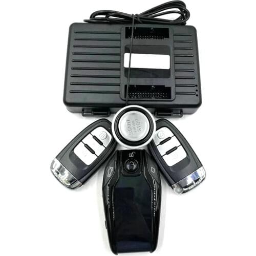 For Audi A5/S5 Sportback Mobilephone control system PKE Keyless Entry Car Engine Ignition Starter One Push Button Start System