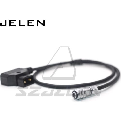DTAP to 2 pin plug female for Camera bmpcc 4k 6k power cable
