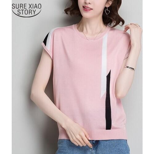 Street Wear 2021 Spring and Summer New Ice Silk Knitted Vest Top Thin Bat Sleeve Bottoming Sling Women Clothing White Shirt 9762